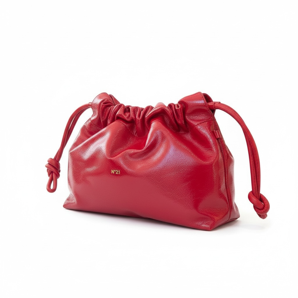 Borsa Eva in vernice rossa N°21