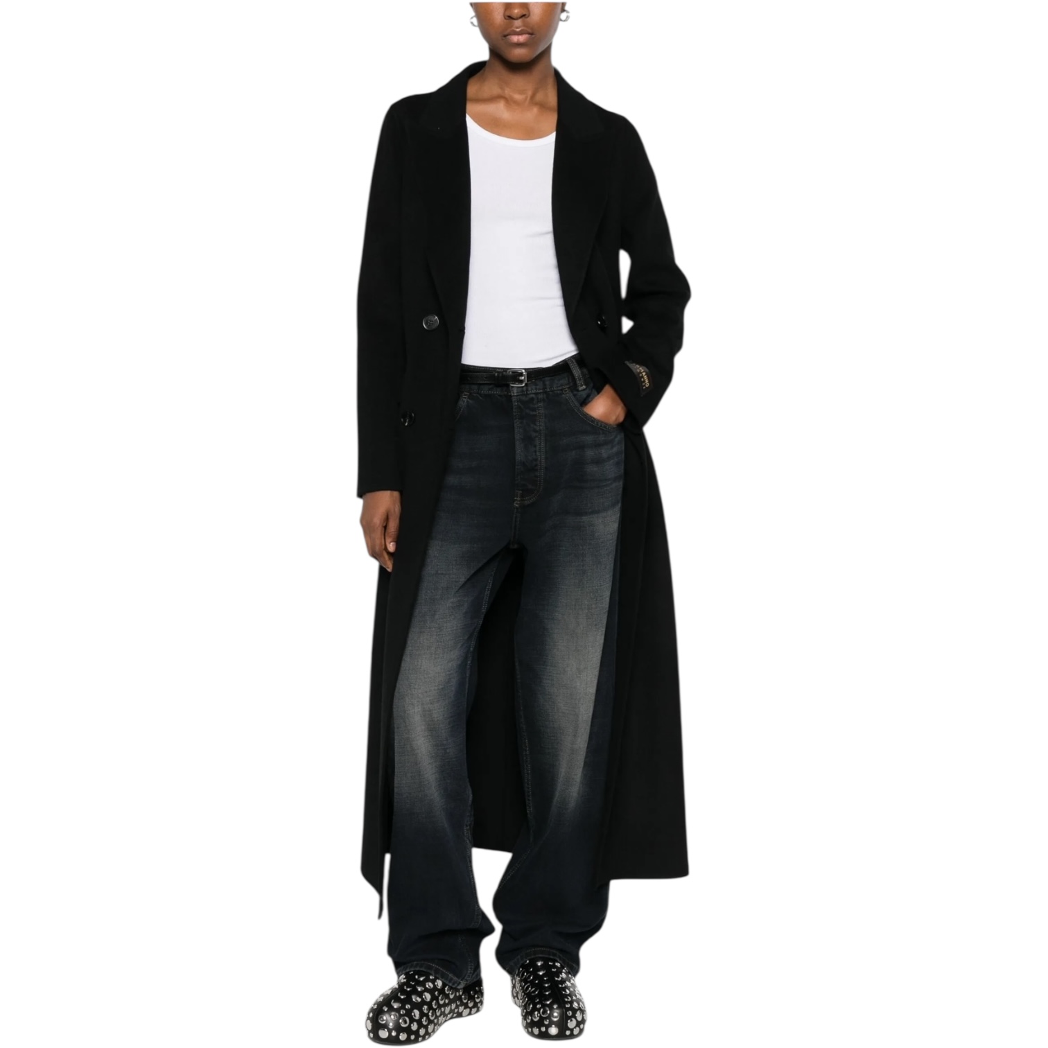 Cappotto lungo double Ermanno Firenze