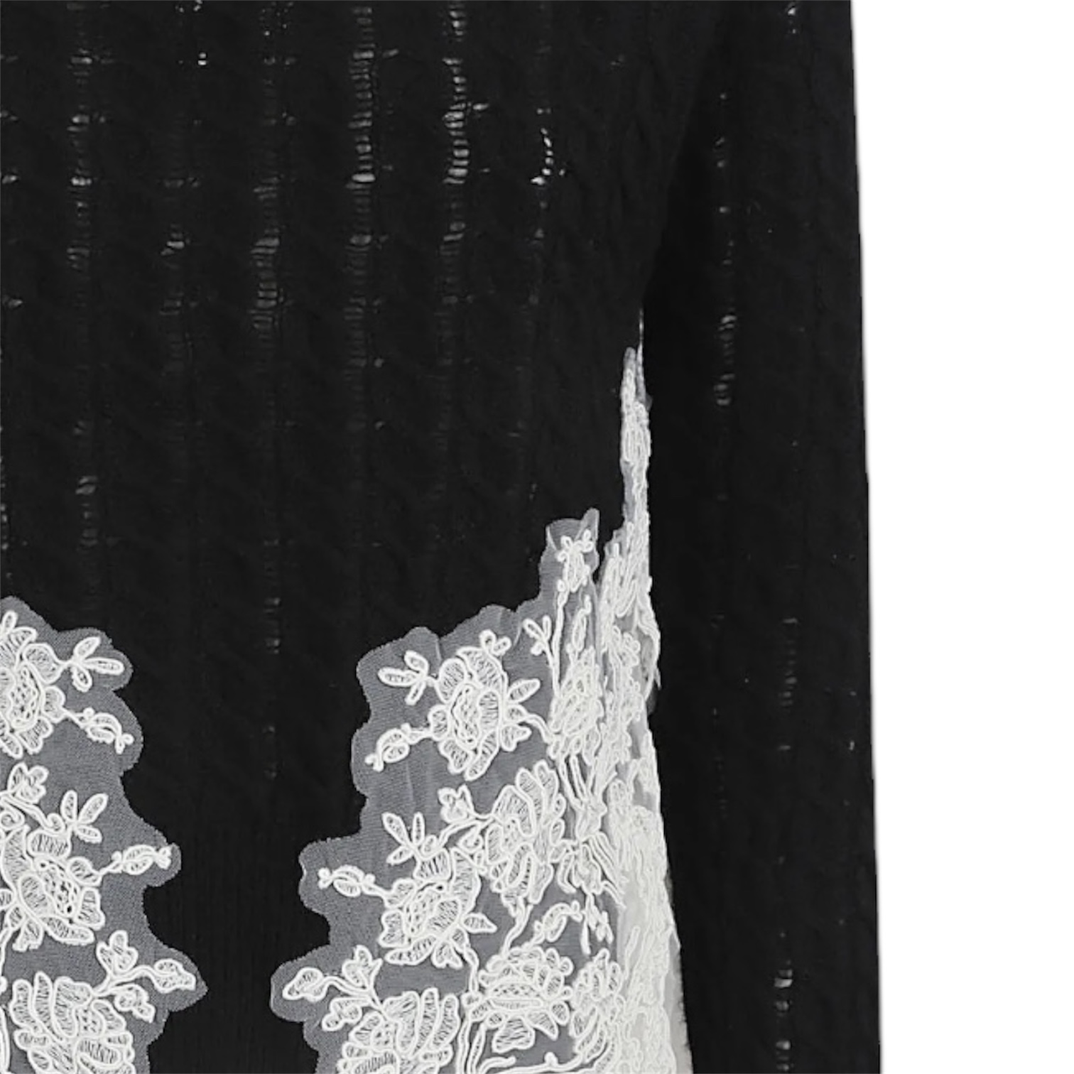 Maglia a trecce allover Ermanno Scervino