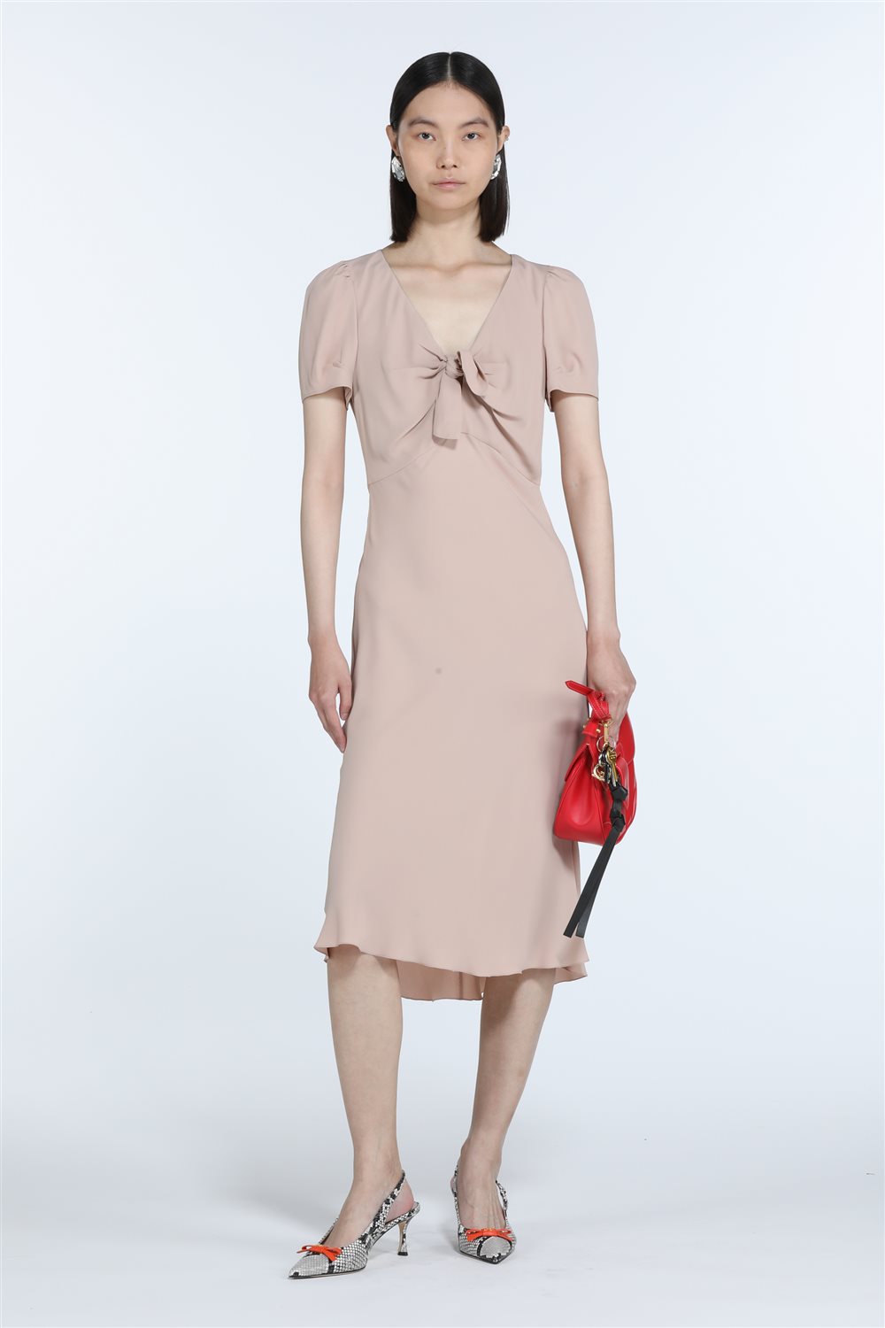 Abito con nodo longuette N°21