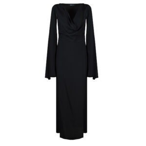 Abito lungo crepe de chine Federica Tosi