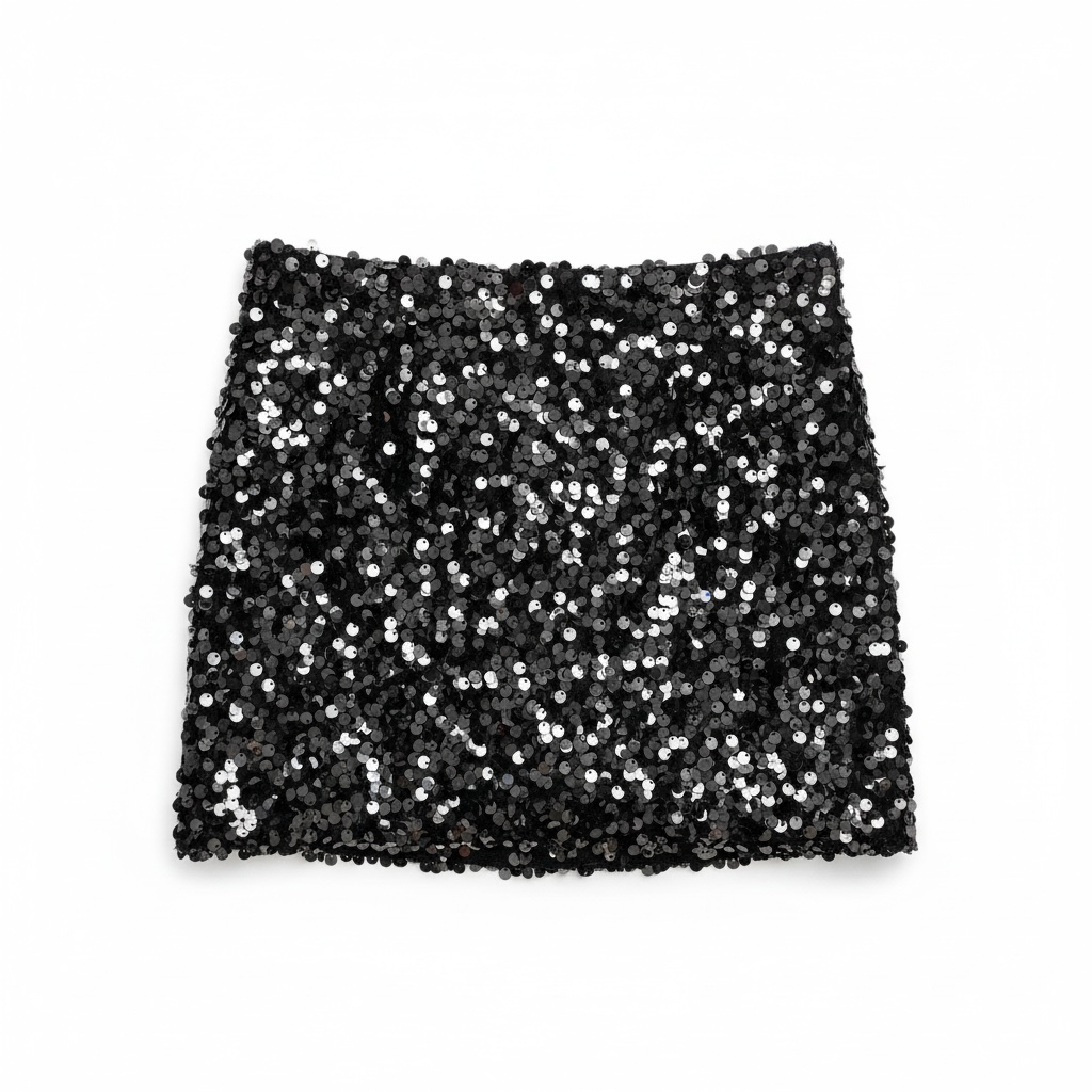 Minigonna in paillettes Jucca