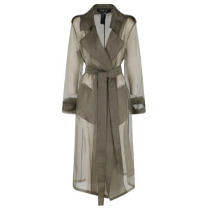 Trench in organza di seta Federica Tosi