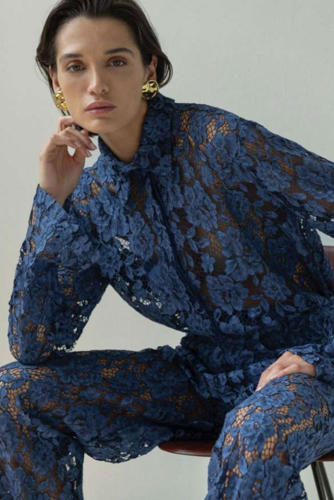 Pantaloni in pizzo Federica Tosi