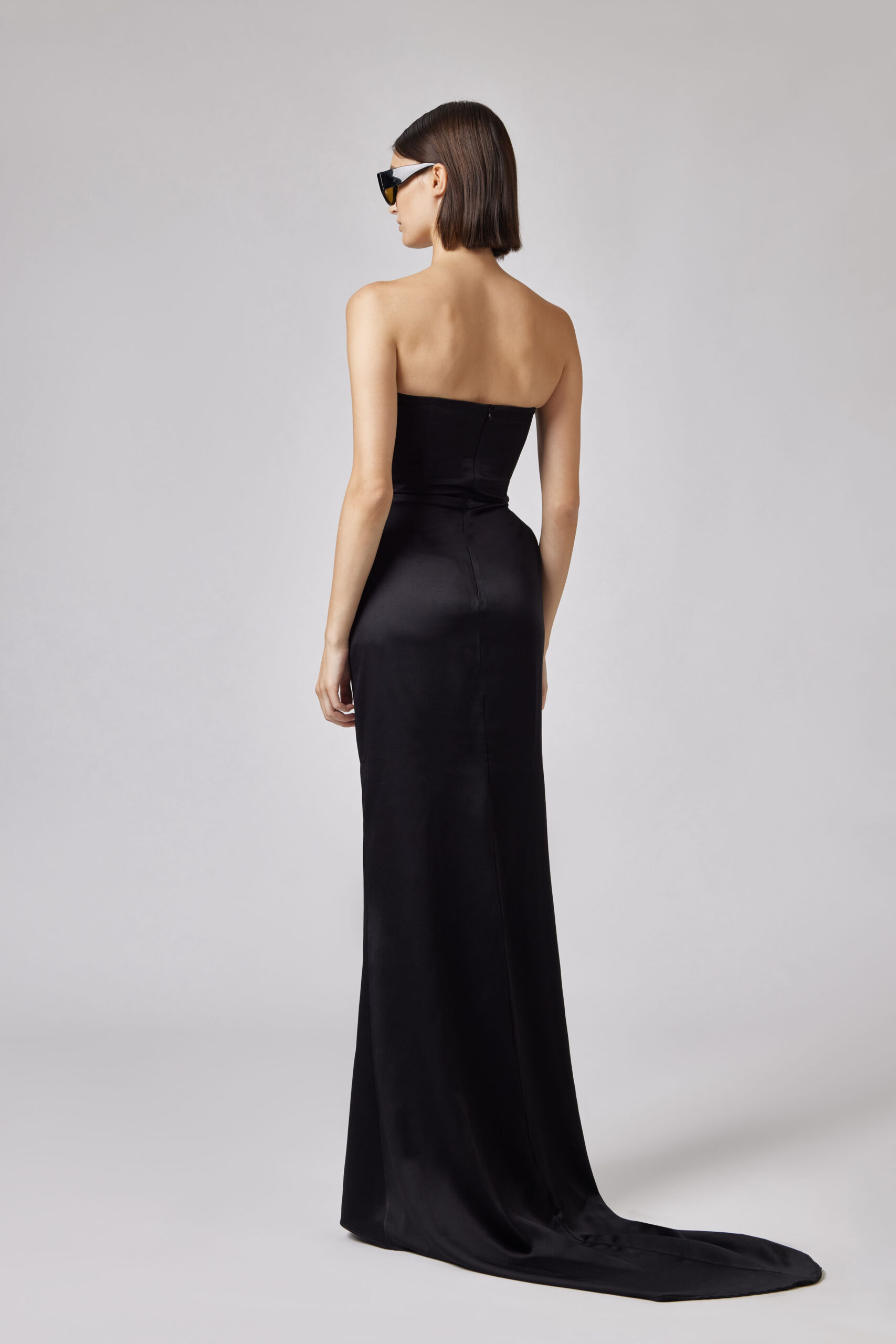 06PSDR518 16314-99_3 Abito lungo in duchesse Giuseppe di Morabito