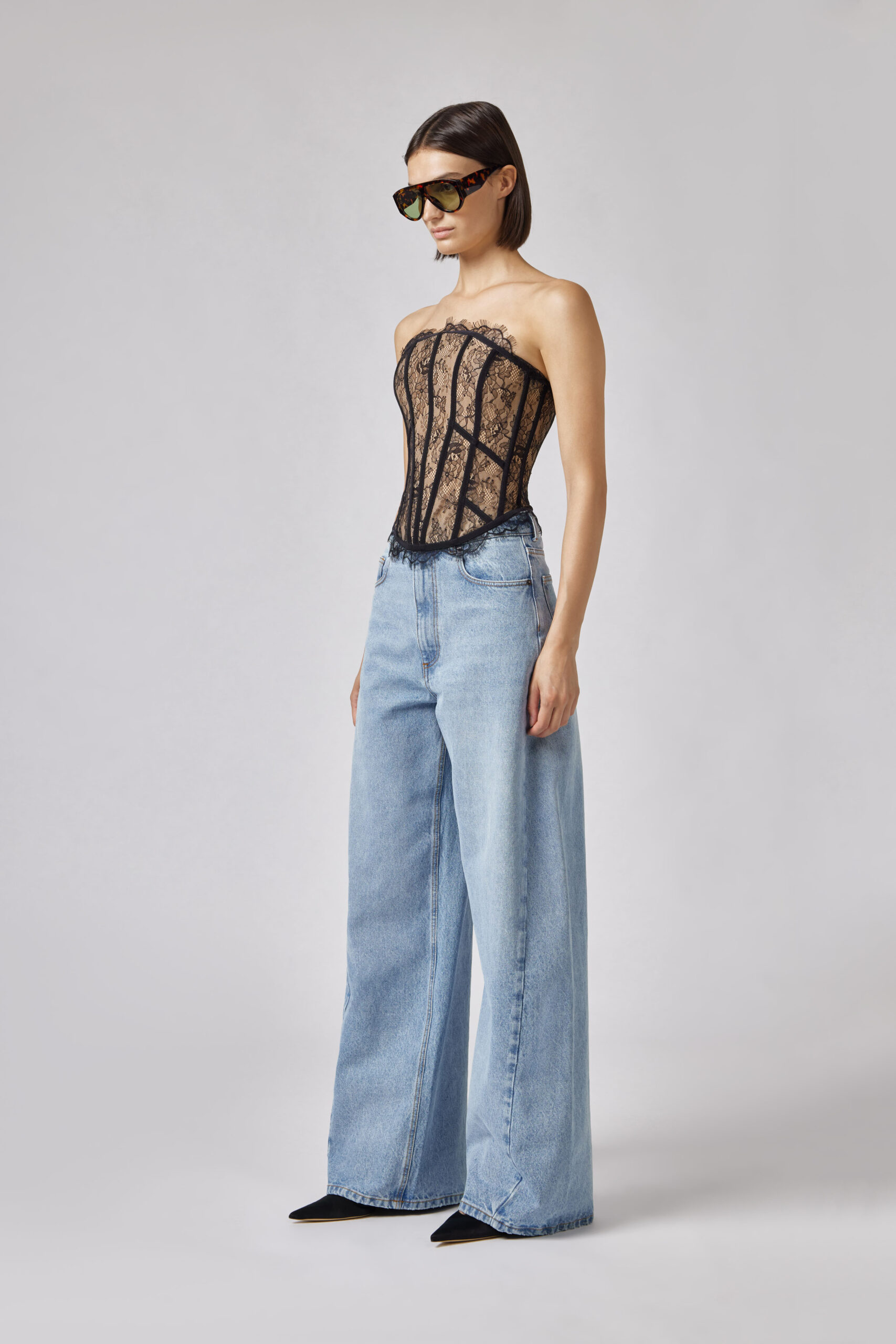 06PSTO382 16304-99_2 Bustier in pizzo Giuseppe di Morabito