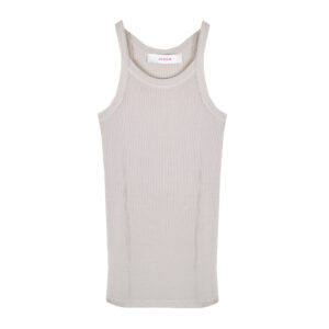 Top a costina in viscosa Jucca