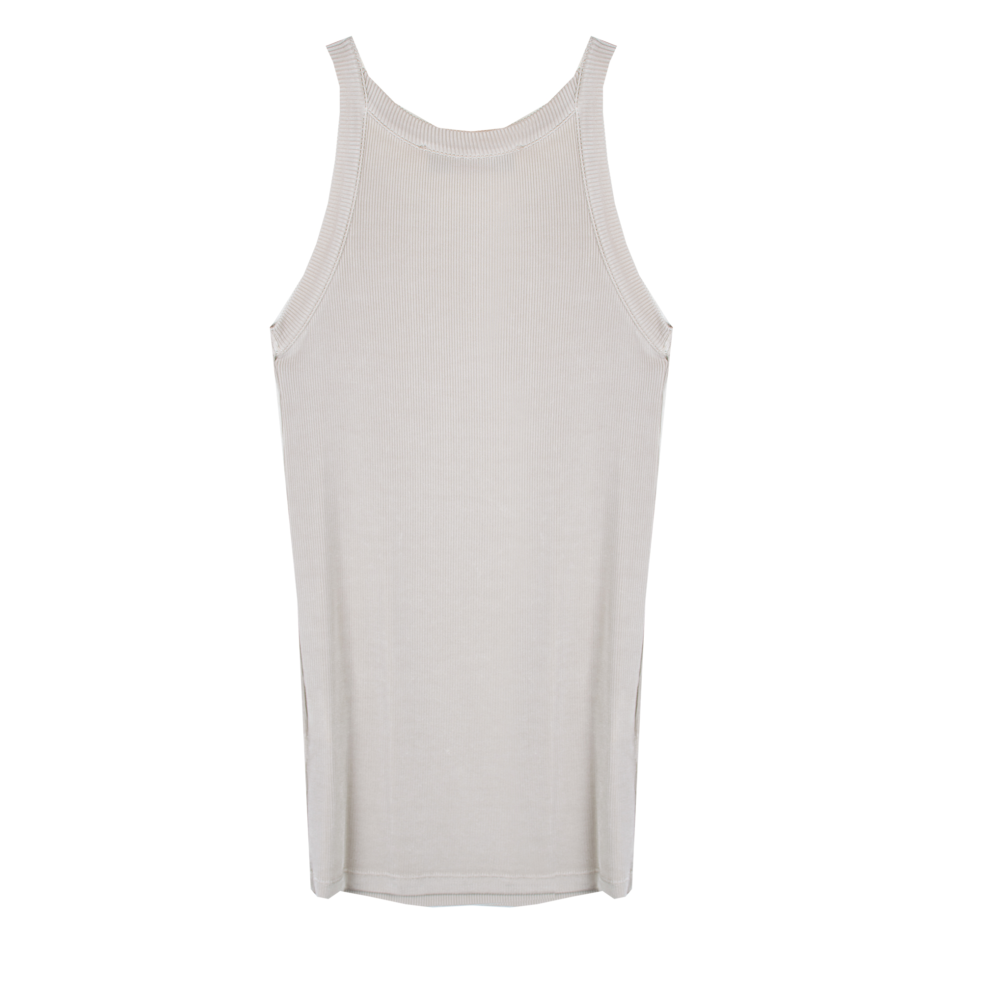 Top a costina in viscosa Jucca