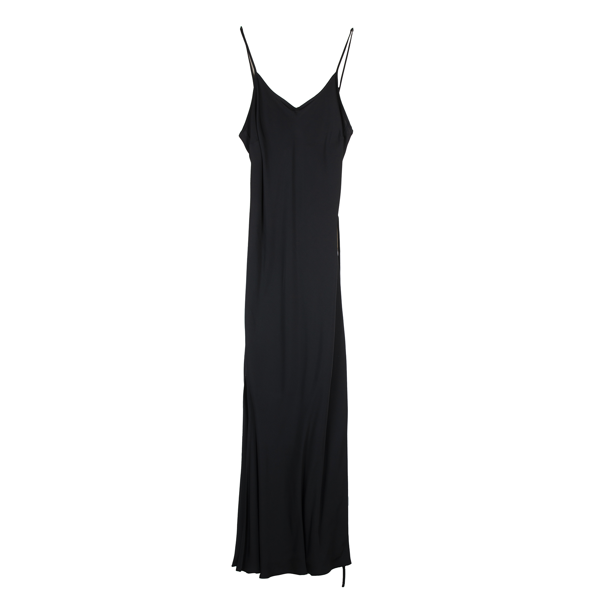 Slip dress con lacci in viscosa Jucca
