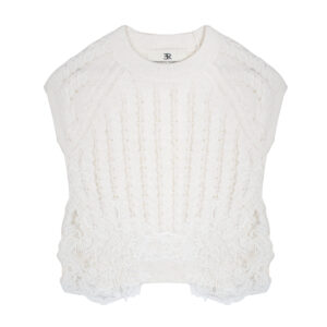 Maglia manica corta misto lana e seta Ermanno Scervino