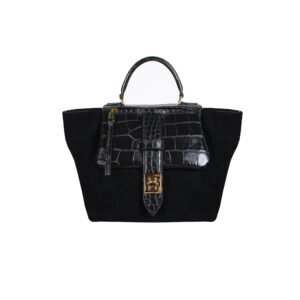 Borsa Liza in camoscio e cocco Ermanno Scervino