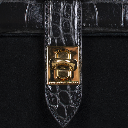 Borsa Liza in camoscio e cocco Ermanno Scervino