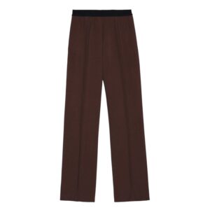 Pantaloni eleganti con elastico logato Ermanno Firenze