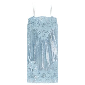 Abito paillettes in pizzo rebrodè Ermanno Scervino