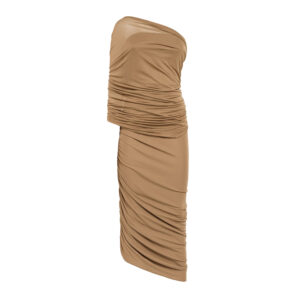 Abito midi con drappo Giuseppe di Morabito