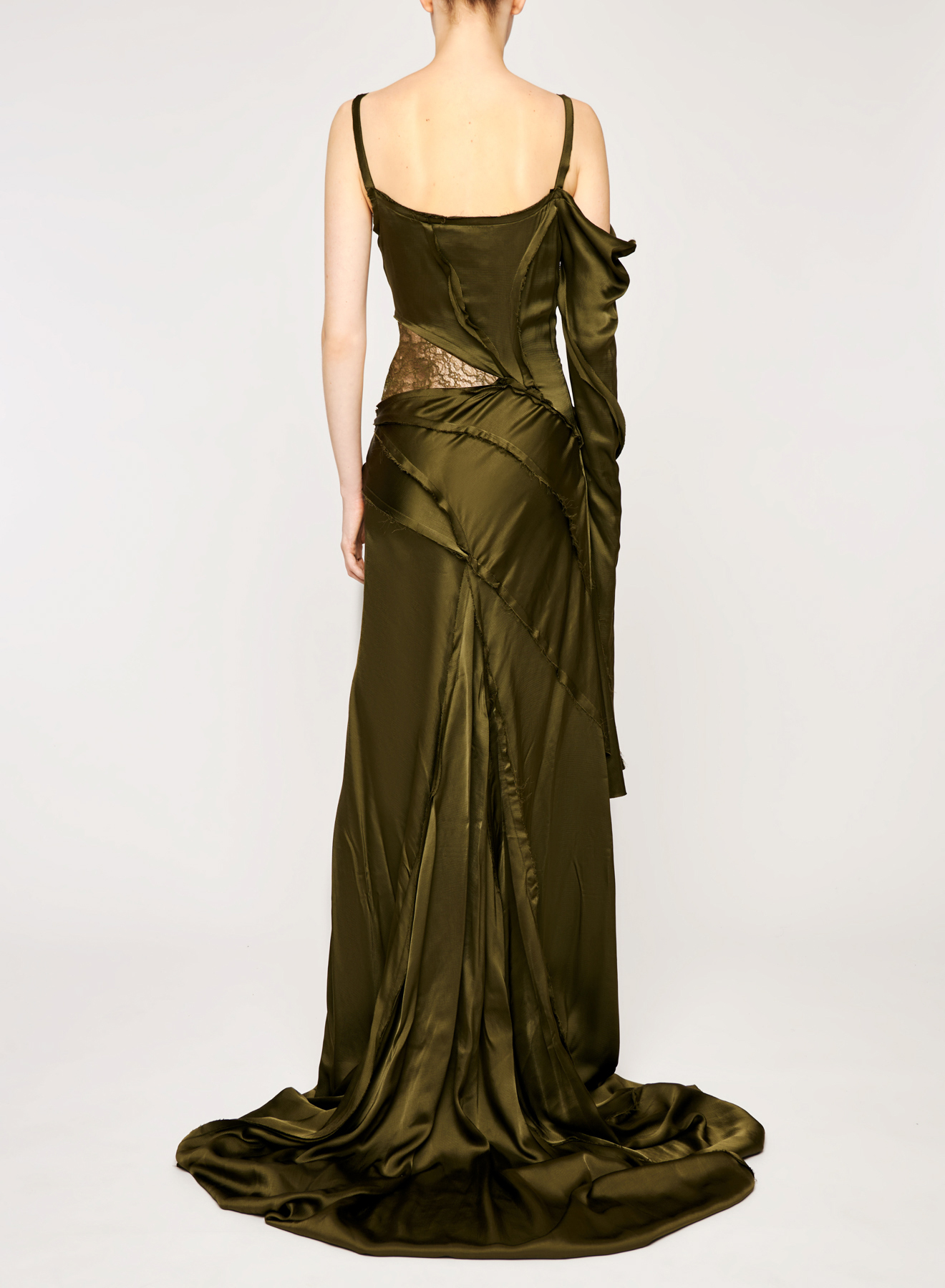 4A407A-r-9f63787d659045559a6376068cbfe4ea Abito lungo in seersucker di raso Blumarine