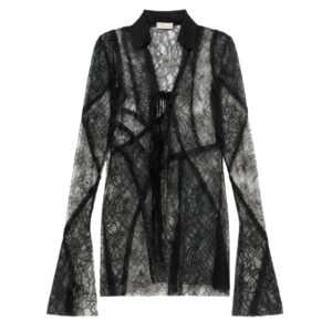 Camicia in pizzo chantilly Blumarine