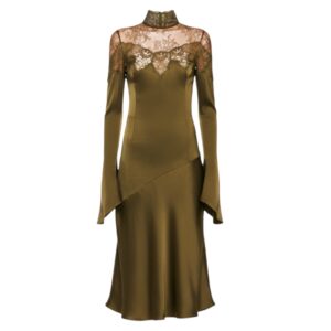 Abito longuette con inserti in pizzo Blumarine