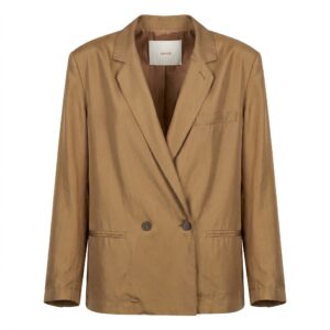 Giacca oversize in seta Jucca