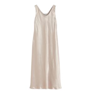 Abito longuette in raso lavato Max Mara