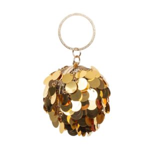 Mini borsa Antlers oro Tpn