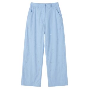 Pantaloni in cotone con applicazioni Giuseppe di Morabito