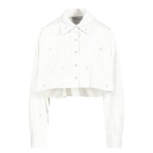 Camicia crop con applicazioni Giuseppe di Morabito