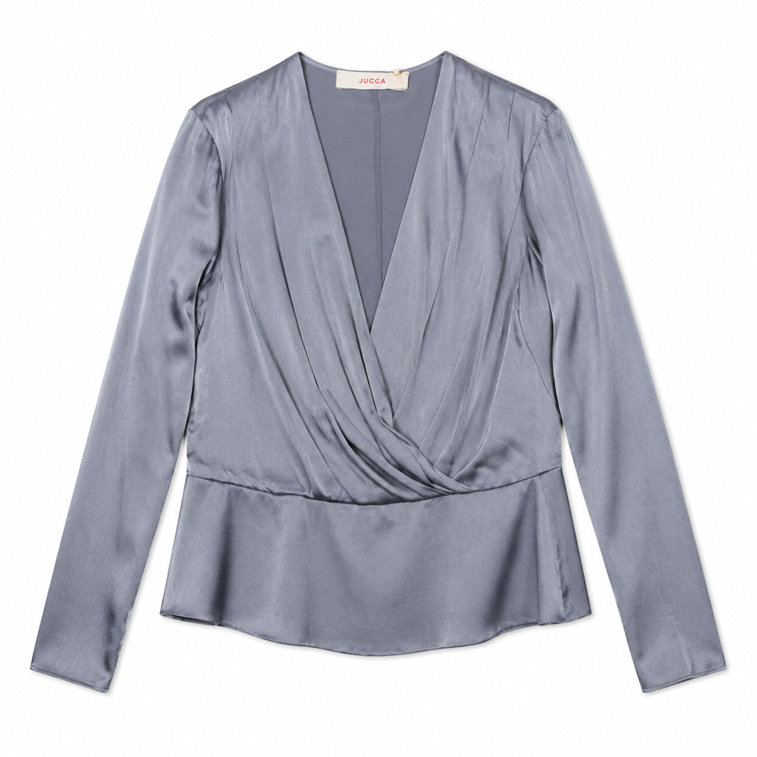 Blusa in seta con bustier Jucca