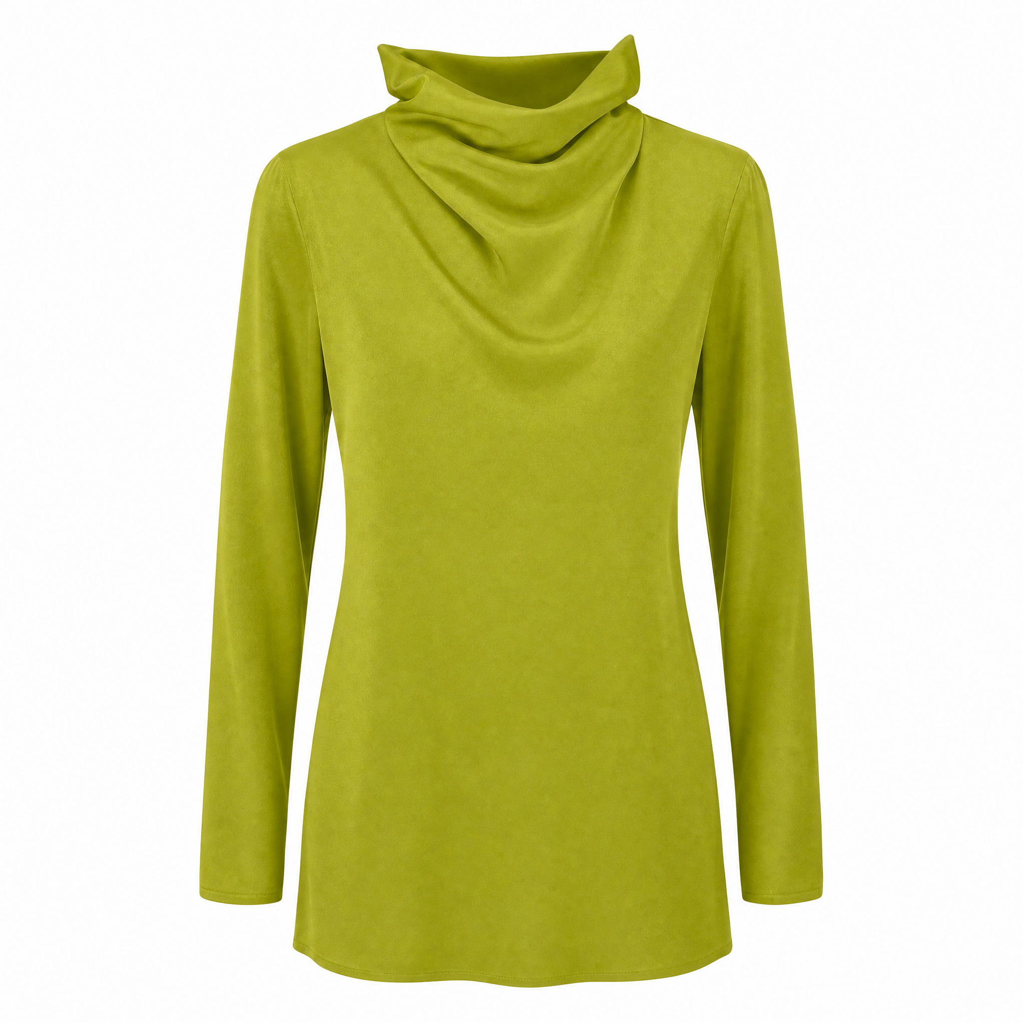 Top in seta lime Jucca
