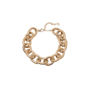 Choker Blumarine a Catena Oversize in Finitura Dorata