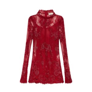 Minidress in Pizzo e ricami Blumarine