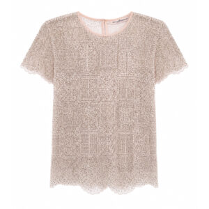 Maglia in pizzo e cristalli Ermanno Scervino