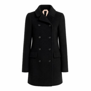 Cappotto Corto Doppio Petto in Panno di Lana N°21