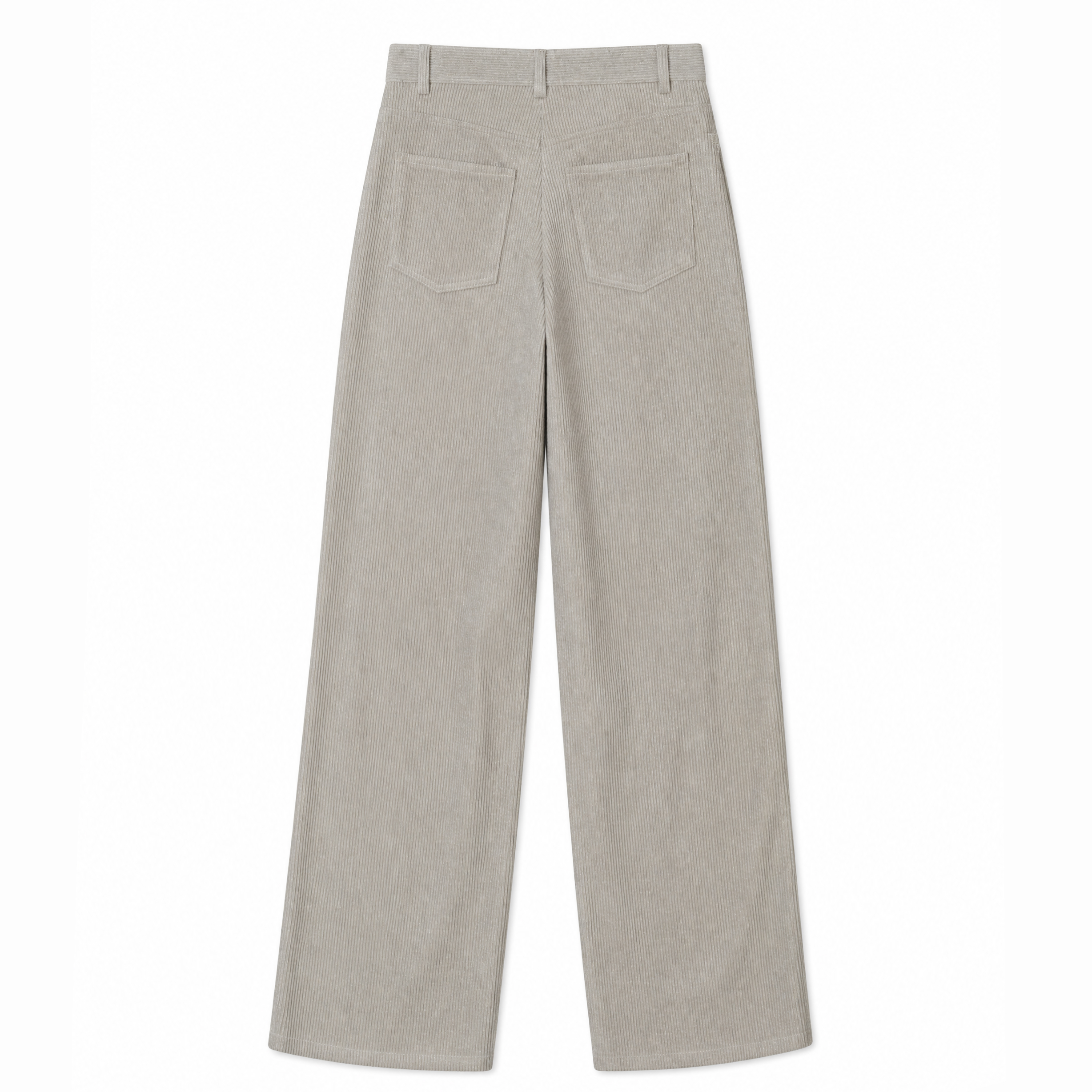 Pantaloni Wide-Leg 5 Tasche in Velluto a Coste e Lurex JUCCA