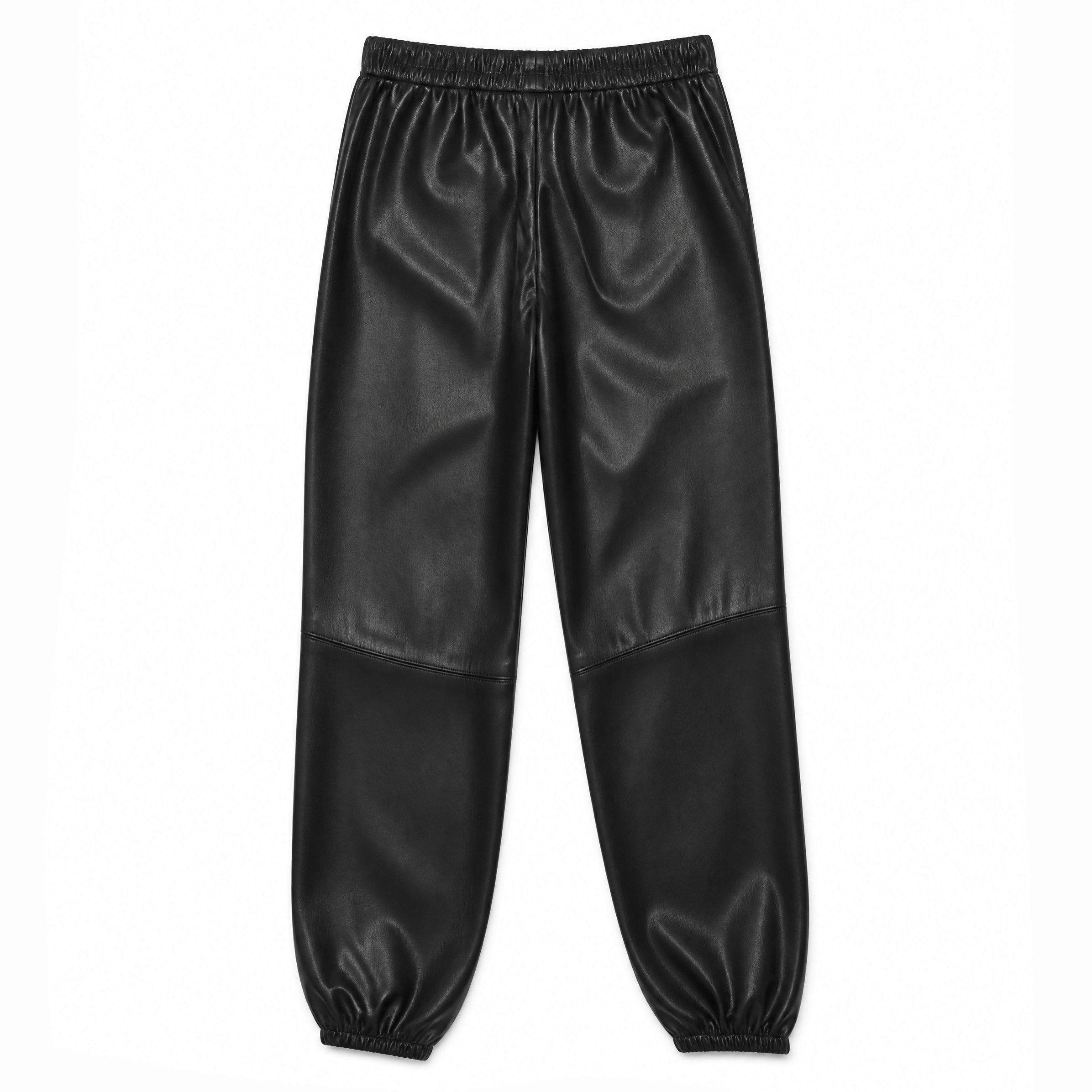 Pantaloni Jogger in Eco-Pelle JUCCA