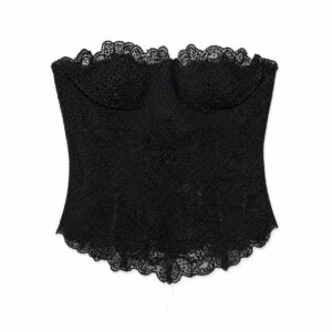 Top bustier in pizzo e cristalli Ermanno Scervino