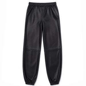 Pantaloni Jogger in Eco-Pelle JUCCA