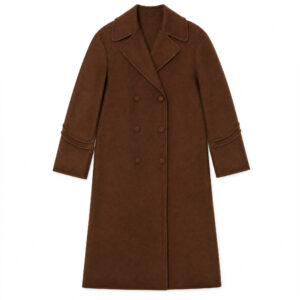 Cappotto lungo doppiopetto in pura lana Ermanno Scervino