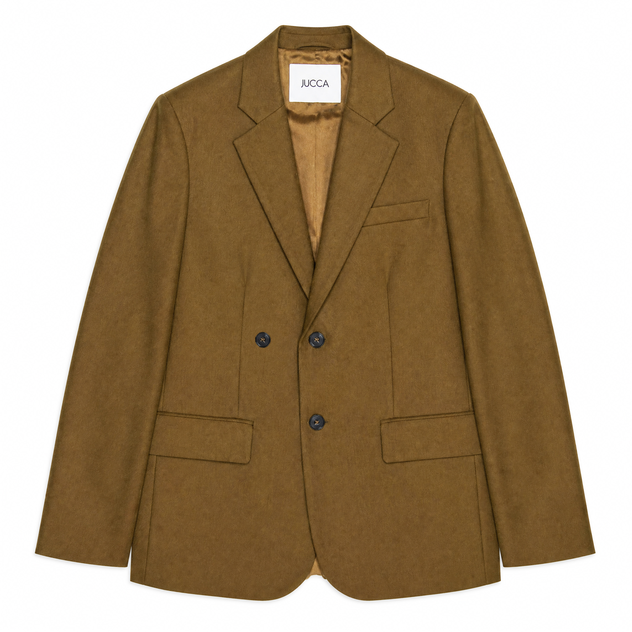 Blazer Trasformabile in Pura Lana Color Seppia JUCCA