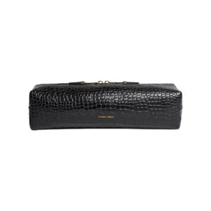 Borsa "Elodie" a Bauletto Orizzontale in Pelle Stampa Cocco