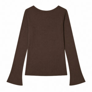 Blusa Fluid Misto Seta con Scollo Drappeggiato sul Retro JUCCA