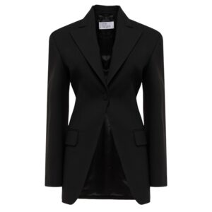 Blazer Monobetto Sculpted in Fresco Lana Giuseppe di Morabito