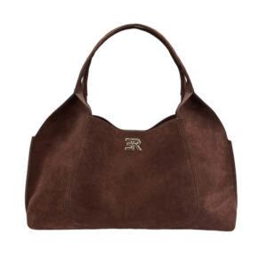 Candy Hobo Grande in Suede con Pouch Ermanno Firenze